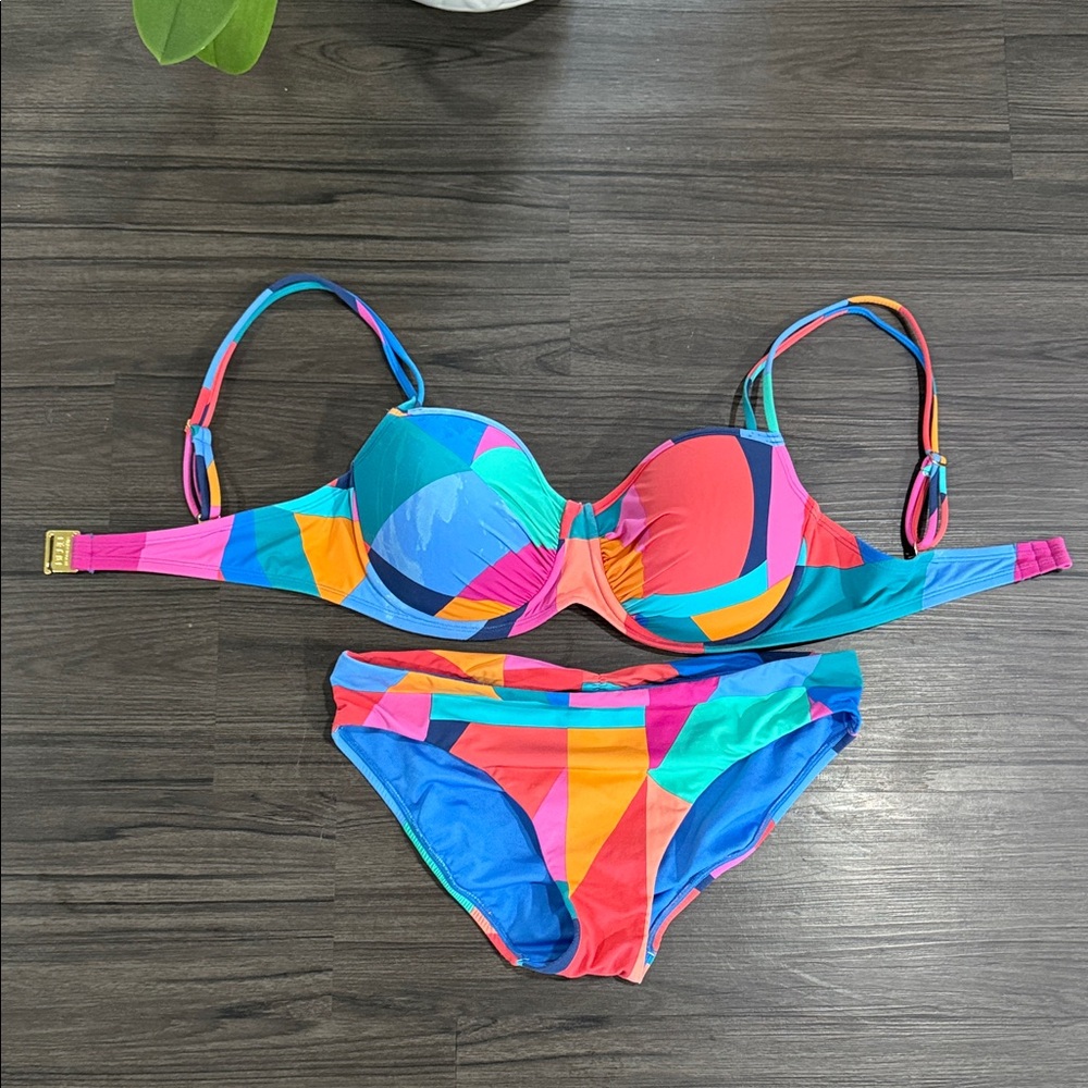 Bleu Rod Beattie Multicolor Bikini